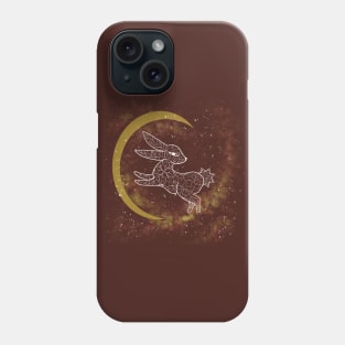 Red lunar bunny Phone Case