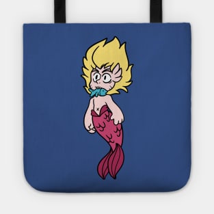 Merman with Fish Tote