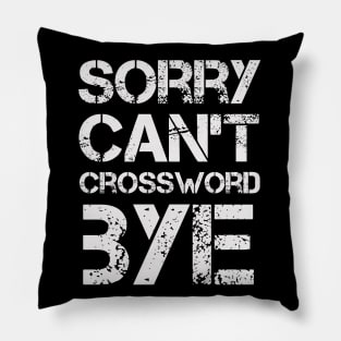 stuffed shirt crossword clue Pillow