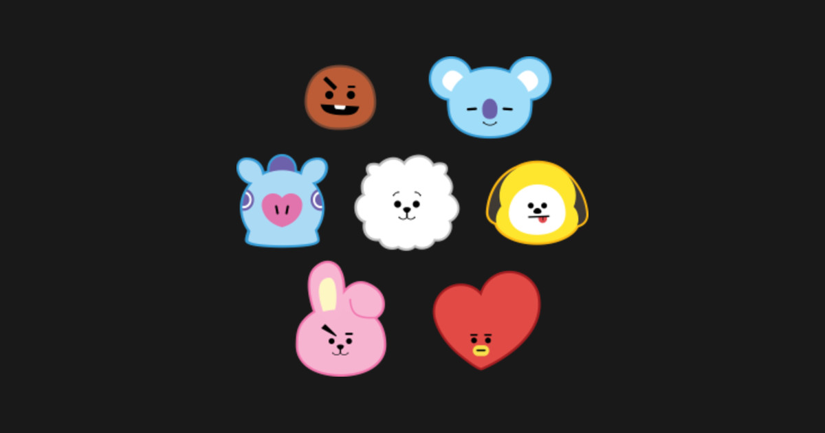 BTS BT21 - Bts - T-Shirt | TeePublic