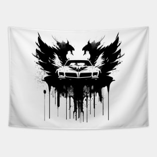 Firebird vintage style design Tapestry