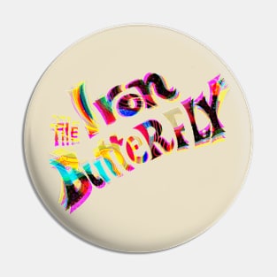 iron butterfly psychedelic graphic Pin