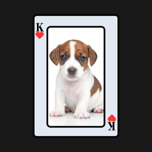 Jack Russell King Of Hearts T-Shirt