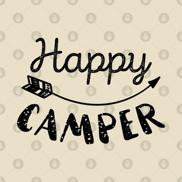 Happy Camper by VectorPlanet