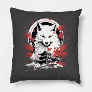 Japanese Fox Pillow