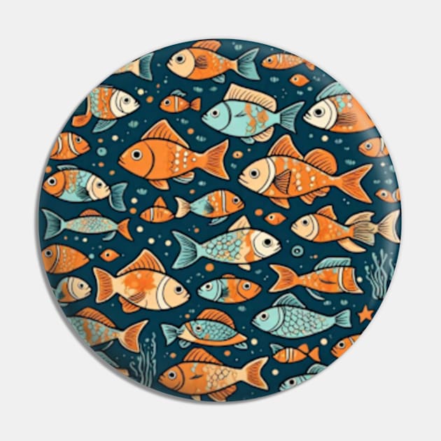 cute fish patterns kids room decor kids tee kids gift ideas Pin by WeLoveAnimals