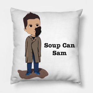 Soup Can Sam Chibi Pillow