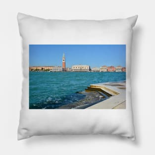 Venice Viewed From San Giorgio Maggiore Pillow