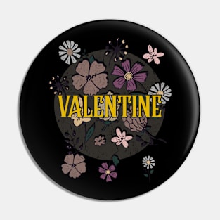 Aesthetic Proud Name Valentine Flowers Anime Retro Styles Pin