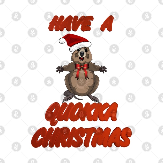 Have A Quokka Christmas by Amanda Lucas