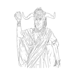 Temple of Doom: KALI MAAA [Outline] T-Shirt