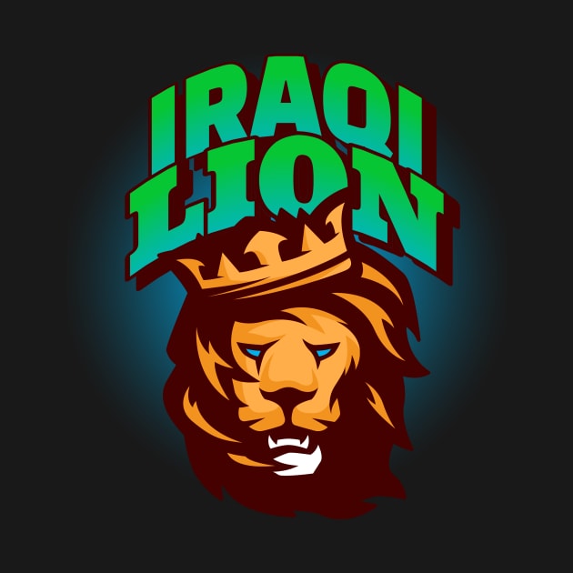 Iraqi Lion by Tip Top Tee's