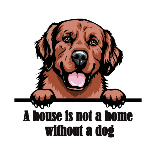 A house is not a home  without a dog T-Shirt