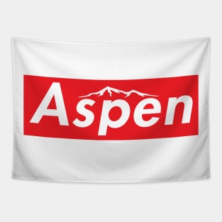 Aspen Colorado Skiing Ski Tapestry