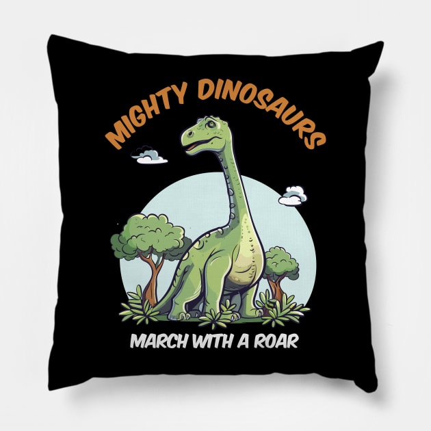 Brontosaurus Pillow by Yopi