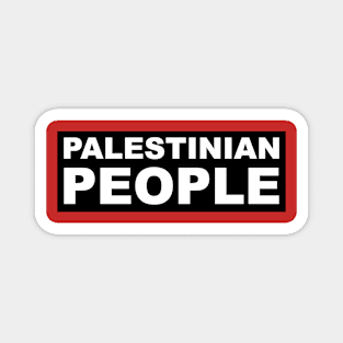 Palestinian People Magnet