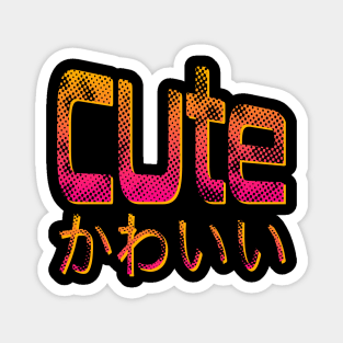 Japanese Kanji Characters Streetwear Retro Vibes Aesthetic 660 Magnet