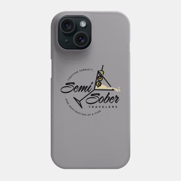 Martini Phone Case by Semi-Sober Travelers