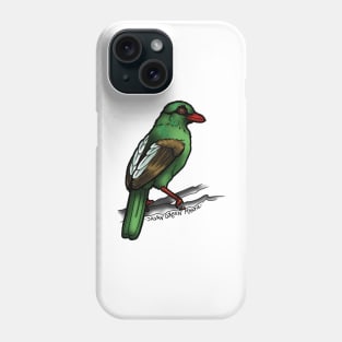 Javan Green Magpie 2 SING FOR SONGBIRDS Phone Case