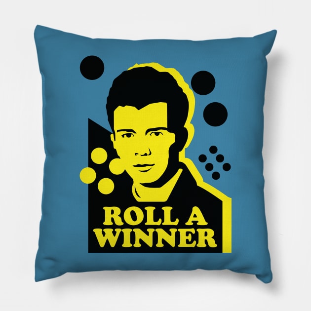 Roll a Winner Pillow by MunkeyCrank