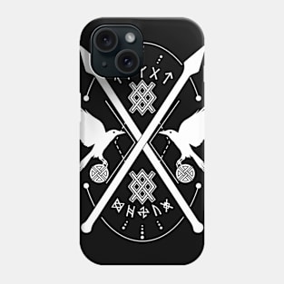 Twin Ravens of Odin | Norse Pagan Symbol Phone Case