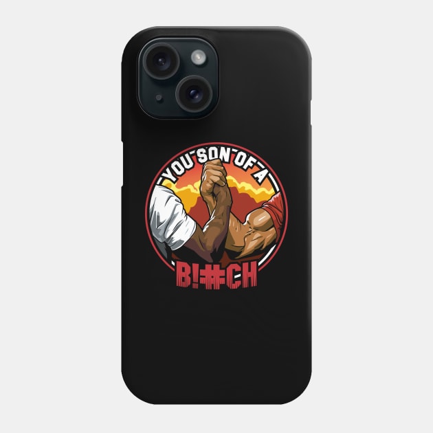 Epic Handshake - Predator Phone Case by RetroReview