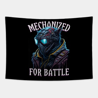 Mechanized For Battle Tapestry