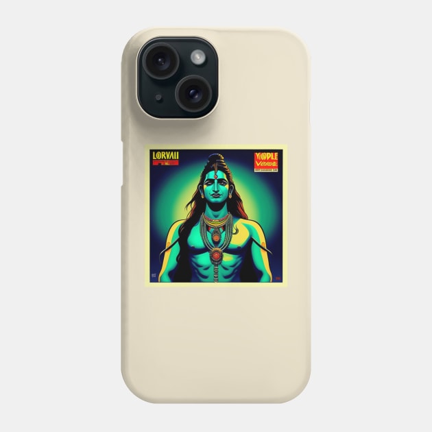 Dancing With Lord Shiva Vinyl Record Vol. 8 Phone Case by musicgeniusart