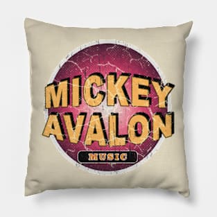 Mickey Avalon design text 25 Pillow