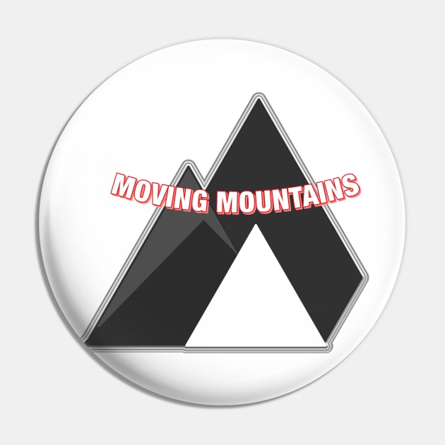 Moving Mountains Pin by IBMClothing