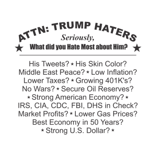 Trump Haters T-Shirt