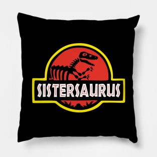 Sistersaurus Pillow