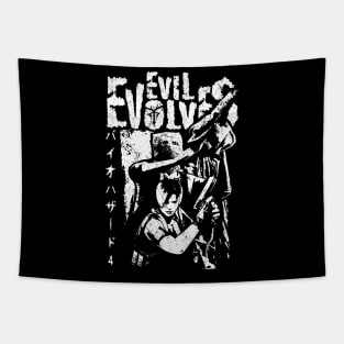 Evil Evolves v2 Tapestry