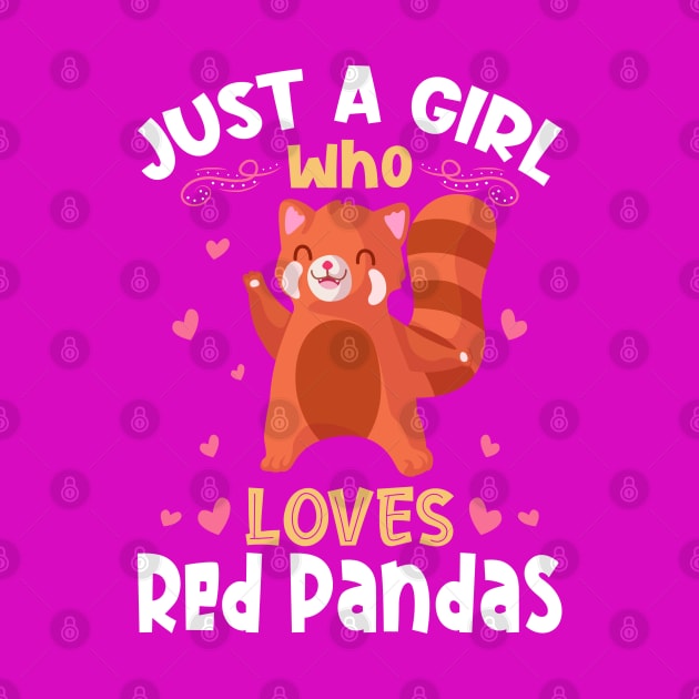 Just a Girl who loves Red Pandas by aneisha