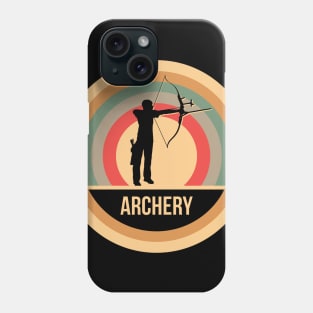 Retro Vintage Archery Gift For Archers Phone Case