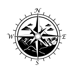 Compass and Mountain T-Shirt