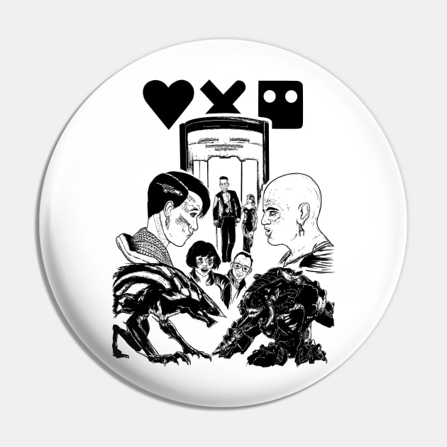 Love Death and Robots Pin by Kelimok