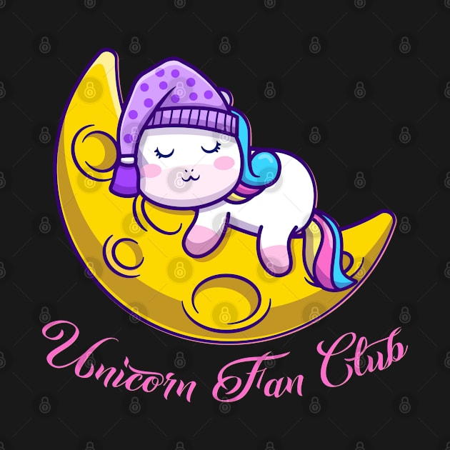 Unicorn Fan Club by capo_tees