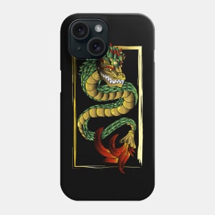 mayan serpent Phone Case