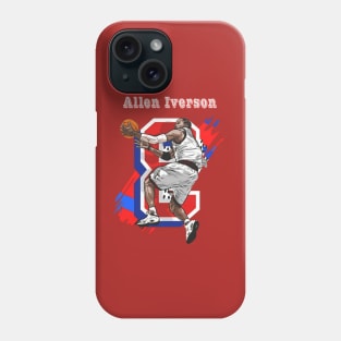 LEGENDARY PHILLY ALLEN 76ers Phone Case