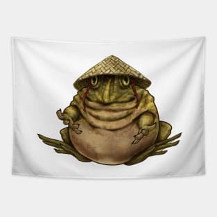 Rice Frog Tapestry