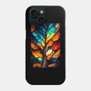 Colorful tree Phone Case