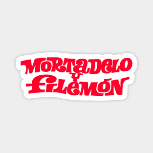 Mortadelo y Filemon red Magnet