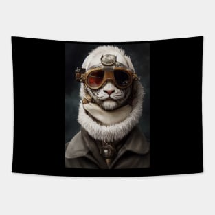 White tiger Tapestry