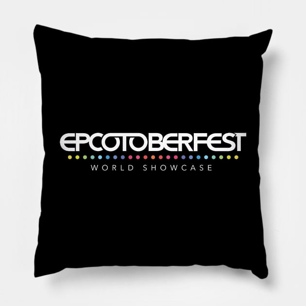 Epcotoberfest Pillow by MikeSolava