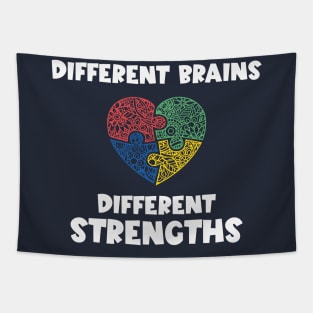 Different brains different strengths autism Tapestry