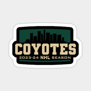 Coyotes Hockey 2023-24 Magnet