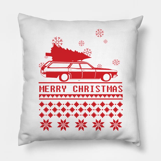 Original Christmas tree getter Pillow by hoddynoddy