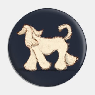 Afghan Hound Pin