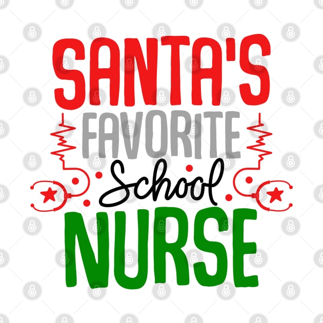 santas favorite school nurse by MZeeDesigns